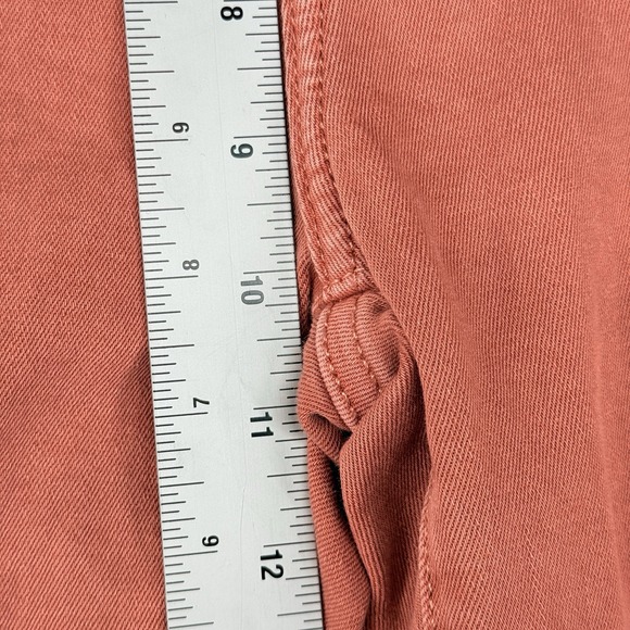 Banana Republic Women Jeans High-rise Skinny 30 Short Straight Leg Perect Peach - Picture 6 of 11